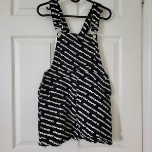 Alexander Wang 100% Cotton overall skirt